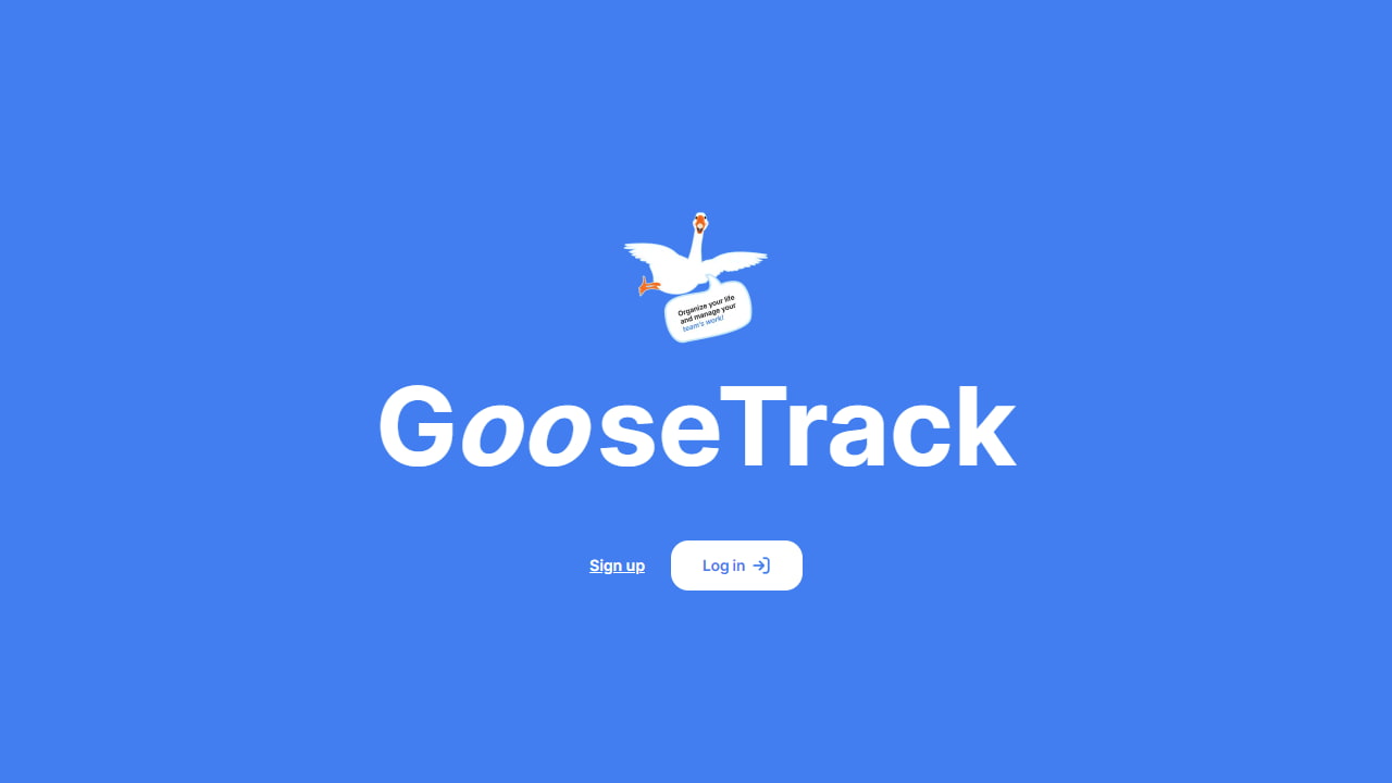 Project GooseTrack